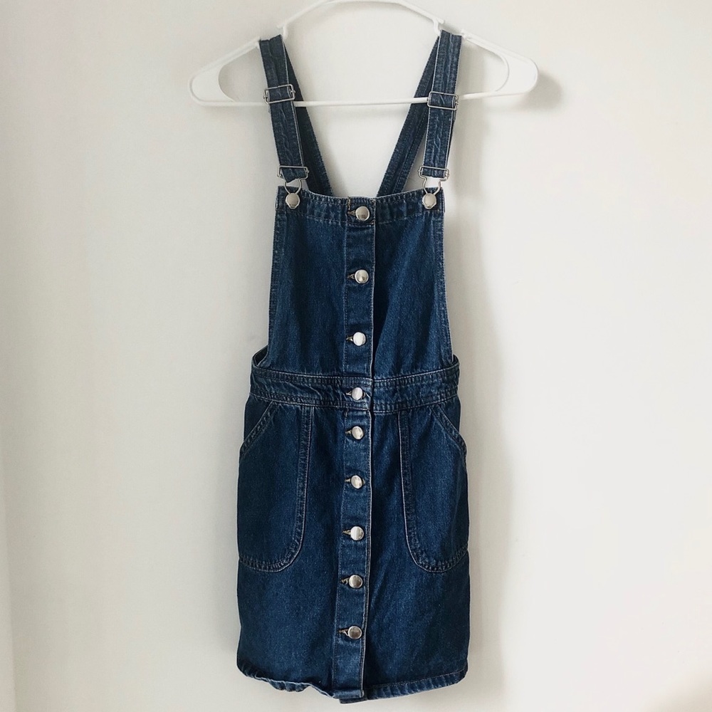 Divided H&M Denim Overall Dress